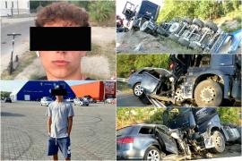 Tinerii morţi în accidentul din Drobeta aveau 160 km/oră când s-au izbit frontal de TIR. Dragoş si Dani erau de nedespărţit