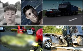 ANIMAŢIE. Tineri de 18 ani, morţi în accident. Tatăl şoferului a avut o presimţire la plecare