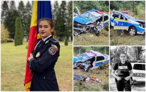 "Un înger de fetiţă cuminte". Roberta a murit în braţele medicilor care o resuscitau, după ce maşina în care se afla a fost izbită fontal de remorca unui TIR