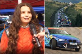 Natalia, singura femeie care s-a întrecut cu împătimiţii de viteză la campionatul de drifturi de pe Transrarău: "Pentru mine este un câştig"