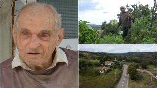 Secretul celor mai longevivi oameni dintr-o comună buzoiană. La 96 de ani, nea Costică îngrijeşte grădina şi animalele în fiecare zi