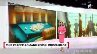 Cum percep românii riscul drogurilor