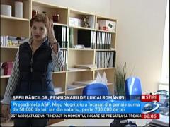SCANDALOS! Şefii băncilor din România, campionii pensiilor de lux. Ce sume colosale încasează