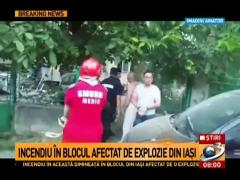 BREAKING NEWS: Un nou INCENDIU a izbucnit în blocul din Iaşi afectat de o explozie soldată cu doi morţi şi 11 răniţi