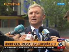 Expertiza dezinfectanților Hexi Pharma a fost finalizată. Procurorul general: Pregătim teste care să fie efectuate la institute din străinătate (VIDEO)