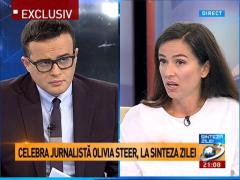 Acuzată DUR, Olivia Steer se APĂRĂ: “Se încearcă să se găsească un ţap ispăşitor” (VIDEO)