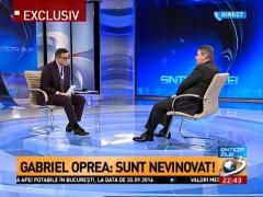 Gabriel Oprea o face pe VICTIMA: “M-am simţit hărţuit. Iau în calcul DEMISIA” (VIDEO)