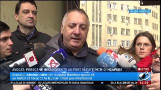 Declaraţia reprezentantului Bamboo: "Datele noastre, la acest moment, confirmă faptul că incendiul A FOST PUS INTENȚIONAT" (VIDEO)