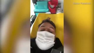 Suspect de coronavirus, live pe facebook din ambulanță, în România: "Dacă nu stați înăuntru și ieșiți, o să muriți!" (video)