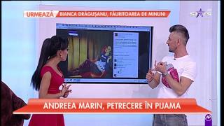 Andreea Marin şi-a ales ţinuta de pretrecere, la munte