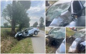 Drumul unui şofer de 20 de ani s-a oprit pentru totdeauna, după ce a intrat cu maşina într-un pom, în Dolj