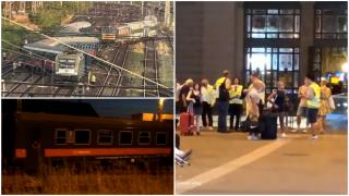 Un tren Cluj-Budapesta a deraiat în apropierea gării Keleti din capitala Ungariei. Peste 100 de călători se aflau în vagoane