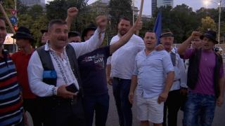 Zeci de ciobani au protestat în faţa Guvernului faţă de măsurile drastice ale ANSVSA. O femeie jandarm a fost lovită în cap cu o talangă şi a ajuns la spital