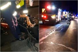 Femeie de 30 de ani, spulberată de un motociclist, în Cluj. Victima traversa strada cu vacile când a fost izbită violent