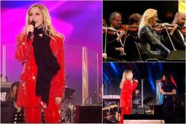 Unforgettable Festival. Lara Fabian a revenit în România şi a încântat publicul alături de bunul ei prieten, Garou. Cine a fost invitata specială