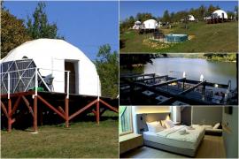 Camping de lux în mijlocul naturii, noua modă în turism. Cât costă un sejur de trei nopţi: 