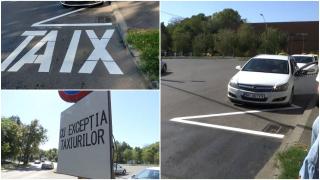 "Doreii" care au trasat marcajul cu "TAIX" au o scuză: l-au făcut noaptea