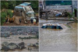 Inundaţii istorice în Nepal. 170 de persoane au murit şi alte 40 sunt dispărute, după ce viitura a măturat capitala Kathmandu