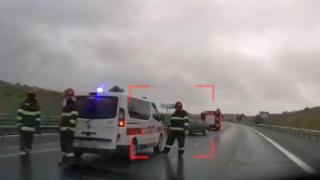 Primarul Constanţei, Vergil Chiţac, implicat într-un accident pe Autostrada Soarelui. Maşina a ricoşat în parapet