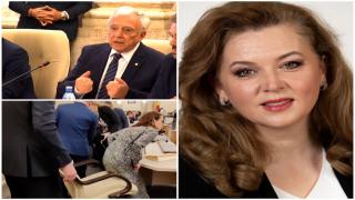 Fostă miss România, în conducerea BNR, deşi nu are studii economice. A căzut de pe scaun la audieri