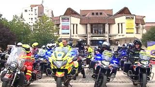 Salvatorii care răspund apelurilor 112 de pe motociclete. Serviciul, folosit deja în 11 oraşe din România