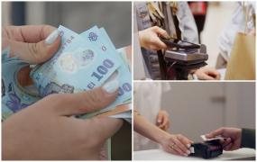 Românii, dependenţi de cash: doar 30% dintre tranzacţii sunt efectuate cu cardul, iar 4 din 10 oameni primesc încă bani lichizi la salariu