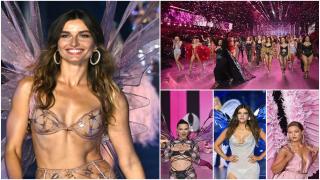 O româncă a defilat pe podium cu modelele consacrate la show-ul Victoria's Secret. Andreea Diaconu a strălucit pe scenă