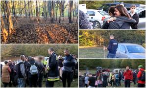 "Nicio urmă. Nimic, nimic!" Mobilizare impresionantă pentru găsirea unui copil dispărut într-o pădure din Mureş. Sute de oameni l-au căutat neîncetat
