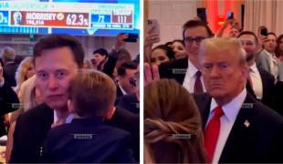 EXCLUSIV. Imagini cu Donald Trump şi Elon Musk în timp ce petrec după victoria de la alegerile din SUA