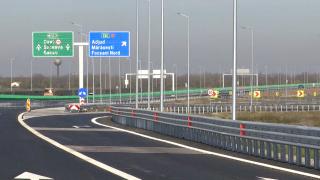 Primul tronson din Autostrada Moldovei, inaugurat. Cei 11 kilometri reprezintă variantă ocolitoare a oraşului Focşani