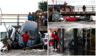 Furia naturii s-a dezlănţuit din nou în Spania, în oraşul catalan Cadaques. 78 de oameni, printre care 7 români, sunt în continuare dispăruţi în Valencia