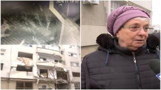 Momentul în care apartamentul unui bloc din Brăila sare în aer. 49 de persoane, evacuate în miez de noapte. "Ne-am trezit într-o bubuitură"