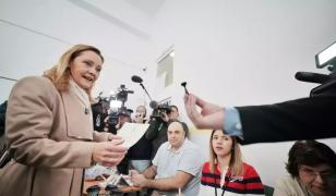 Elena Lasconi, după ce l-a surclasat pe Marcel Ciolacu: Voi da totul pentru a mă ridica la aşteptările voastre