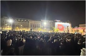 Manifest proeuropean și prodemocrație al tinerilor în București, Timișoara, Iași, Constanţa, Brașov și Craiova: "Nu votați un dictator"