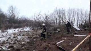 Avion de transport marfă, prăbuşit în Lituania. Un mort şi trei răniţi. Momentul a fost surprins de camerele de supraveghere