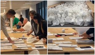 Haos la sediile BEJ din ţară, după începerea renumărării voturilor. Astăzi trebuia să înceapă şi pregătirea pentru cei din secţii pentru votul de duminică