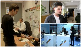 "Să fim pe drum Euro-Atlantic, nicidecum spre Răsărit". Mesajele tinerilor care au ieşit în număr record la vot