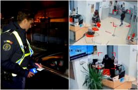 Hoțul care și-a umplut sacoșa de rafie cu bani furați de la banca din Călărași a fost prins