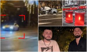 Cine este șoferul cu care se întreceau Armando și Mihai, în momentul tragediei. Tinerii au murit pe loc, într-un BMW rupt în stâlp, la Ploiești