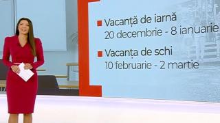 Vacanţa de iarnă 2024-2025: elevii şi profesorii vor avea 18 zile libere consecutive, de Crăciun şi Anul Nou