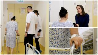 "Cea mai mare dorință a mea e să fiu lângă copilul meu". Operație-minune pentru o tânără de 25 de ani, la Spitalul Foișor
