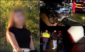 Poliţistă de 23 de ani, ucisă într-un accident cumplit în Botoşani. Un şofer de 22 de ani a pierdut controlul într-o curbă extrem de periculoasă