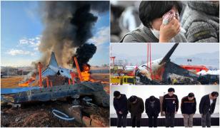 Primele ipoteze după accidentul aviatic din Coreea de Sud. Un expert explică în ce condiţii ar fi putut supravieţui pasagerii