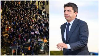 Proteste în Valencia. Peste 80.000 de oameni au ieşit în stradă şi cer demisia preşedintelui regiunii, Carlos Mazon