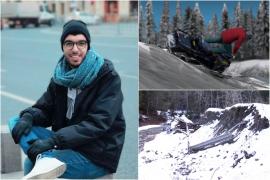 ANIMAŢIE. Turist din Israel, mort după ce a căzut cu snowmobilul în albia unui râu din Azuga