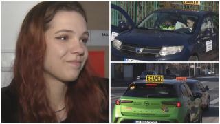 Tinerii români, "cu Dumnezeu înainte" la examenul auto. Se pică pe capete la ambele probe: "Din păcate, am intrat în panică"