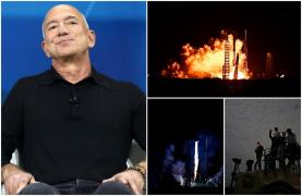 Jeff Bezos a lansat în premieră racheta New Glenn. Este de două ori mai puternică decât Falcon 9, racheta lui Elon Musk