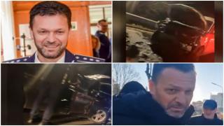 "L-au prins vecinii și a scăpat din nou". Marian Iordache a fost adus cu forța la locul accidentului și a fugit iar. În 2021 era lăudat de Ministerul de Interne