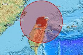 Cutremur puternic de suprafaţă în Taiwan. 27 de oameni au ajuns la spital, în urma seismului de 6.4 pe scara Richter