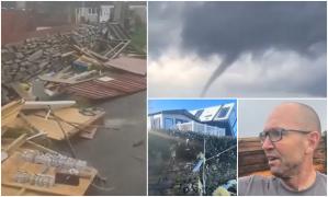 Furtuna Eowyn face ravagii în Marea Britanie. O tornadă a măturat, în doar câteva minute, comitatul Cornwall: "Totul s-a întunecat brusc"